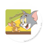 Tom et logo de Jerry Hanna Barbera autocollants