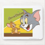 Tom et logo de Jerry Hanna Barbera tapis de souris