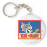 Tom et logo de Jerry ombragé porte-clés