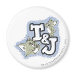 Tom et logo de Jerry T&J magnets