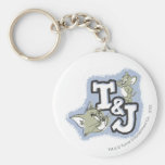 Tom et logo de Jerry T&J Porte-clés