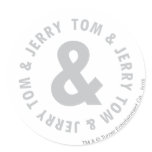 Tom et logo rond 2 de Jerry autocollants