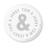 Tom et logo rond 2 de Jerry magnets