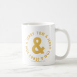 Tom et logo rond 4 de Jerry tasses