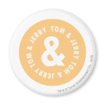 Tom et logo rond 5 de Jerry magnets