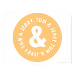 Tom et logo rond 5 de Jerry posters