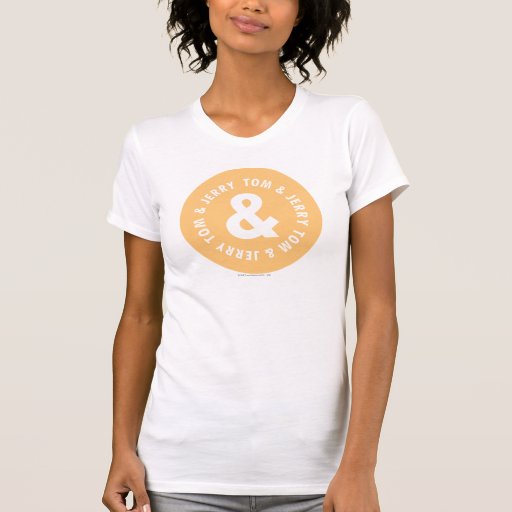 Tom et logo rond 5 de Jerry T-shirt