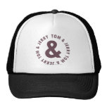 Tom et logo rond 8 de Jerry casquettes