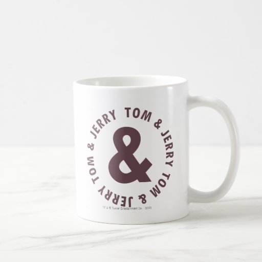 Tom et logo rond 8 de Jerry Tasses À Café
