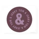 Tom et logo rond 9 de Jerry posters