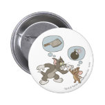 Tom et pensées de mal de Jerry Pin's