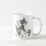 Tom et poignée de main trompeuse de Jerry tasses