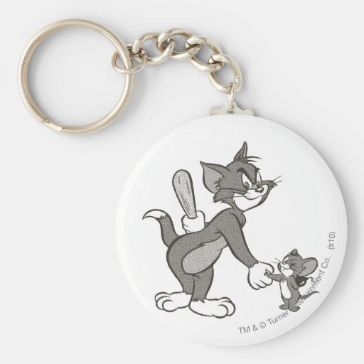Tom et poignée de main trompeuse de Jerry Porte-clef