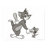 Tom et poignée de main trompeuse de Jerry posters