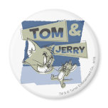 Tom et souris de Jerry Scaredey magnets