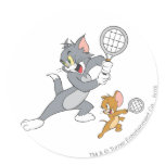 Tom et stars du tennis 1 de Jerry autocollants