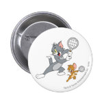 Tom et stars du tennis 1 de Jerry badges publicitaires