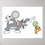 Tom et stars du tennis 2 de Jerry Posters