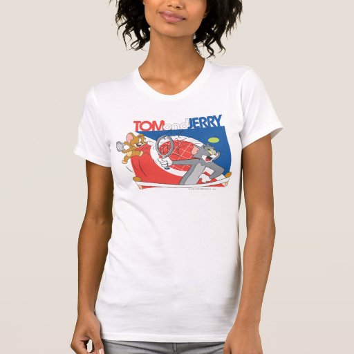 Tom et stars du tennis 4 de Jerry T-shirts