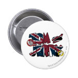Tom et surcharge BRITANNIQUE 2 de Jerry badges publicitaires