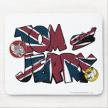 Tom et surcharge BRITANNIQUE 2 de Jerry tapis de souris