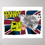 Tom et surcharge BRITANNIQUE Sex Pistols de Jerry Posters