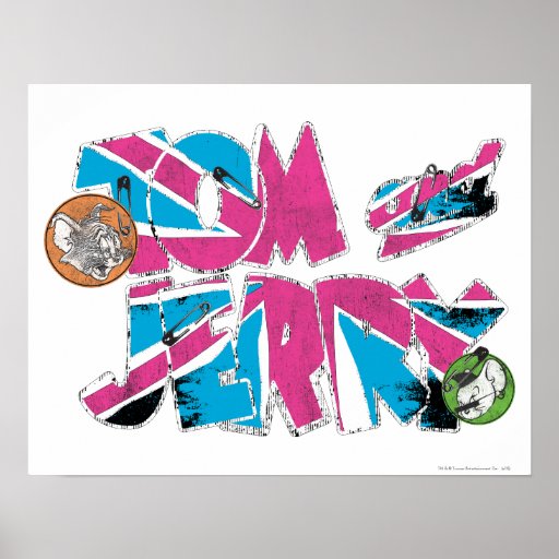 Tom et surcharge de Jerry R-U Poster