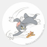 Tom et tour de chasse de Jerry Autocollants