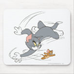 Tom et tour de chasse de Jerry tapis de souris