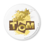 Tom glissant l'arrêt magnets