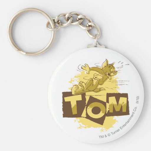 Tom glissant l'arrêt porte-clé