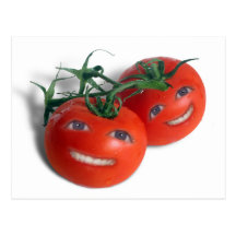Tomates douces cartes postales