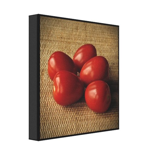 Tomates Toile Tendue Sur Châssis
