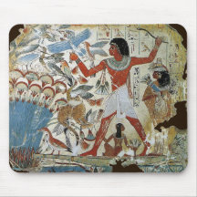 Tombe de Nebamun : Chasse aux oiseaux Tapis De Souris