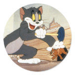 Tome et plongeur de Jerry autocollants