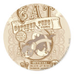 Tonique de Gotchur Tung de chat de Tom autocollants