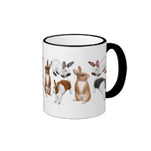 Tonnes de tasse de lapin de petits pains