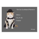 Top Cat, chat a rapporté des affaires Carte De Visite