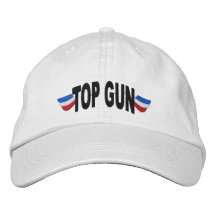 Top Gun a brodé le chapeau Casquette Brodée