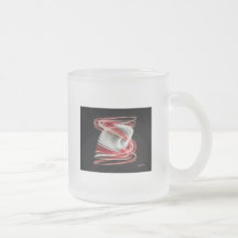 Tordu 1 rouge mug à café