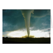 Tornade de la catégorie F5 approchant Elie Manitob Carte De Vœux