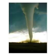 Tornade de la catégorie F5 approchant Elie Manitob Cartes Postales