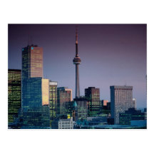 Toronto, par nuit, Ontario, Canada Carte Postale