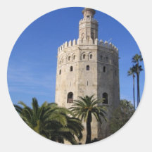 Torre Del Oro Adhésif Rond