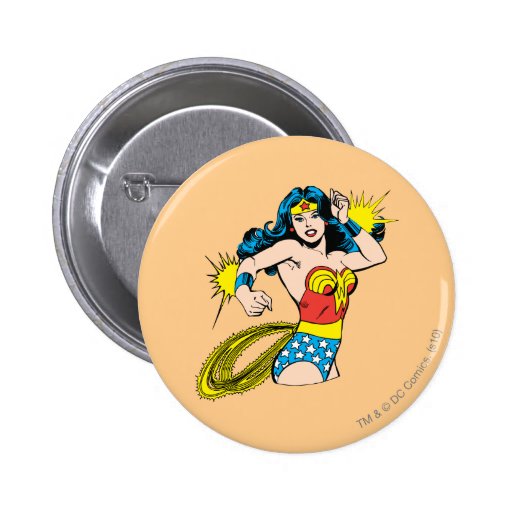 Torsion de femme de merveille avec les manchettes  pin's
