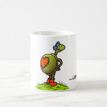 tortue-amour tasses à café