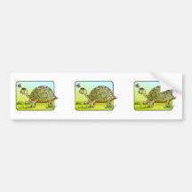 Tortue attentive autocollants pour voiture