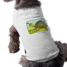 Tortue attentive tee-shirts pour toutous