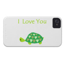 Tortue d'amour coques iPhone 4