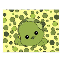 Tortue de bébé de Lil Cartes Postales